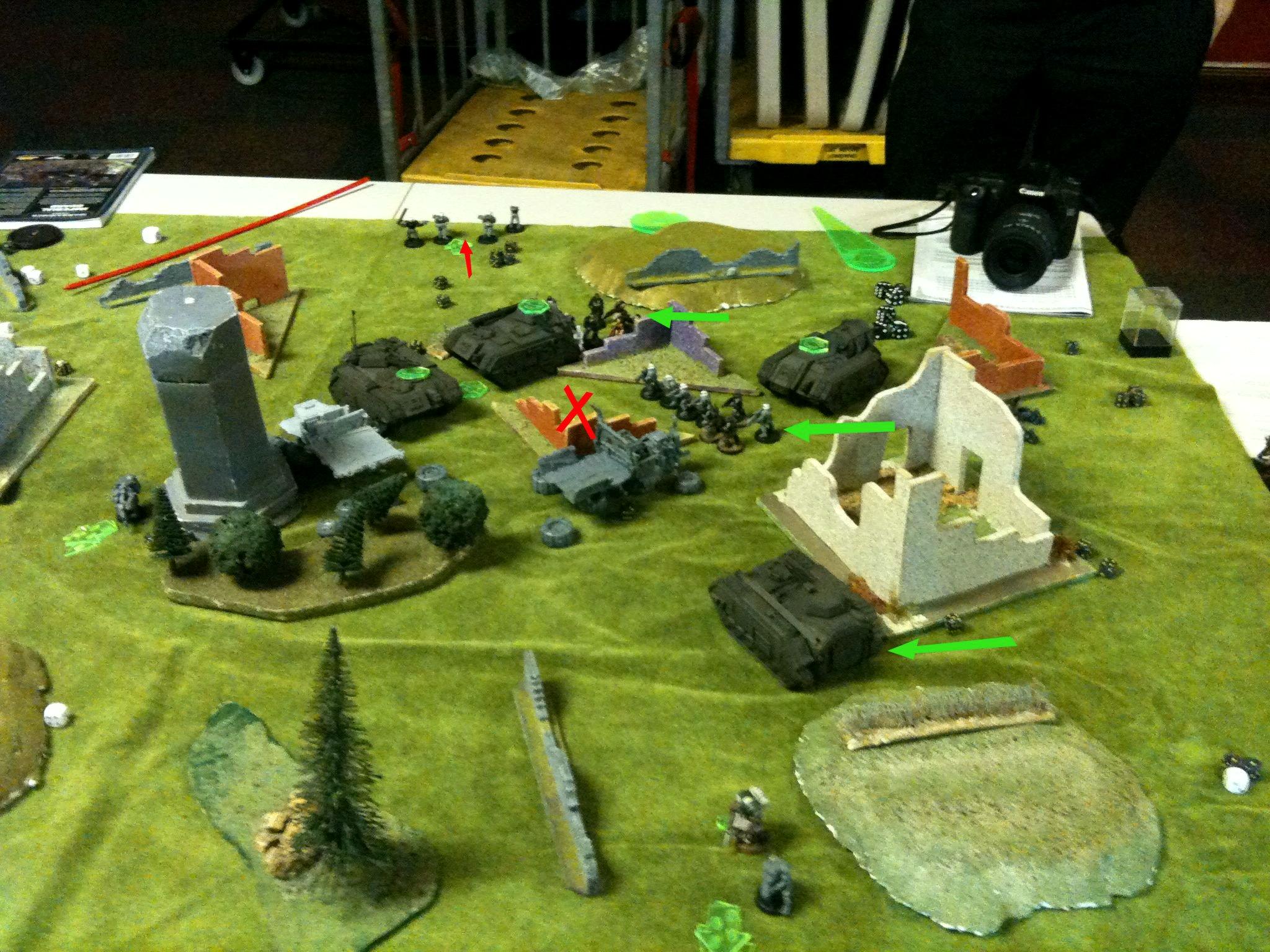 Da Ork Angelz, Imperial Guard, Orks March 7th 2010 IG Turn 6